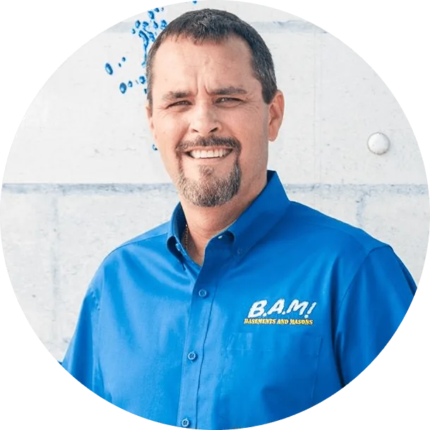 Mark Williams, founder and owner of BAM Basements & Masons — Des Moines, Iowa